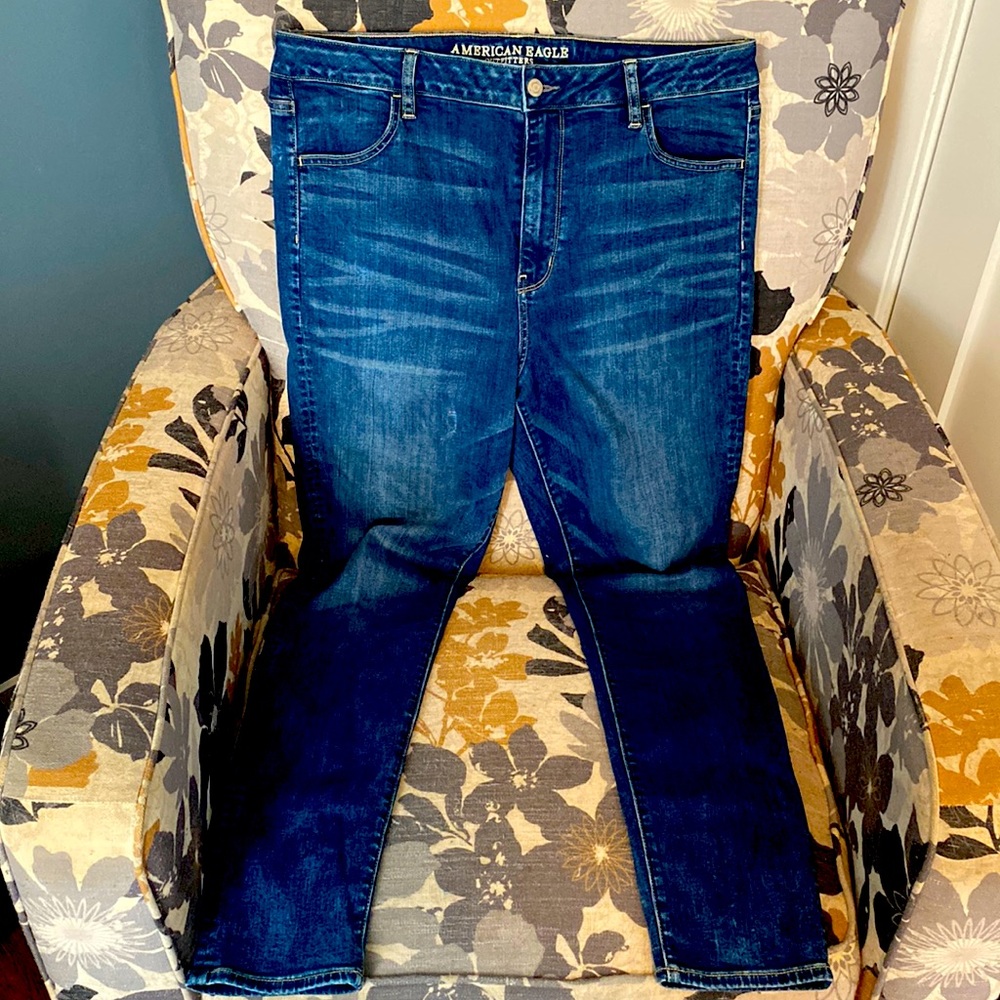 Size 16 long Amercan Eagle Hi-Rise Jegging